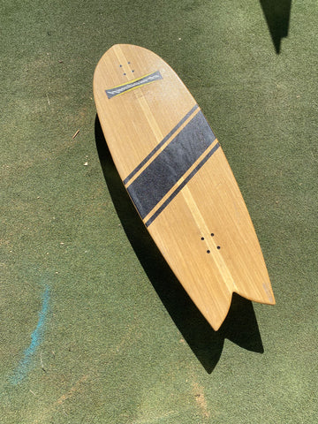 Hamboards Fish Wedge Longboard Demo - One Only at This Price!