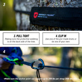 Tree Slings Hammock Hanging Kit - GrandTrunk