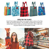Eco Tote Tavel Bag - GrandTrunk - Green Mamba