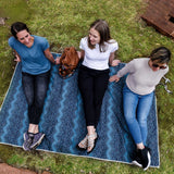 Meadow Mat Waterproof Blanket - GrandTrunk - Bluu Nile, Medium