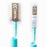 Caribbean Stand up paddleboard leash keeps you connected to your board. Suggested replacement every two (2) years.